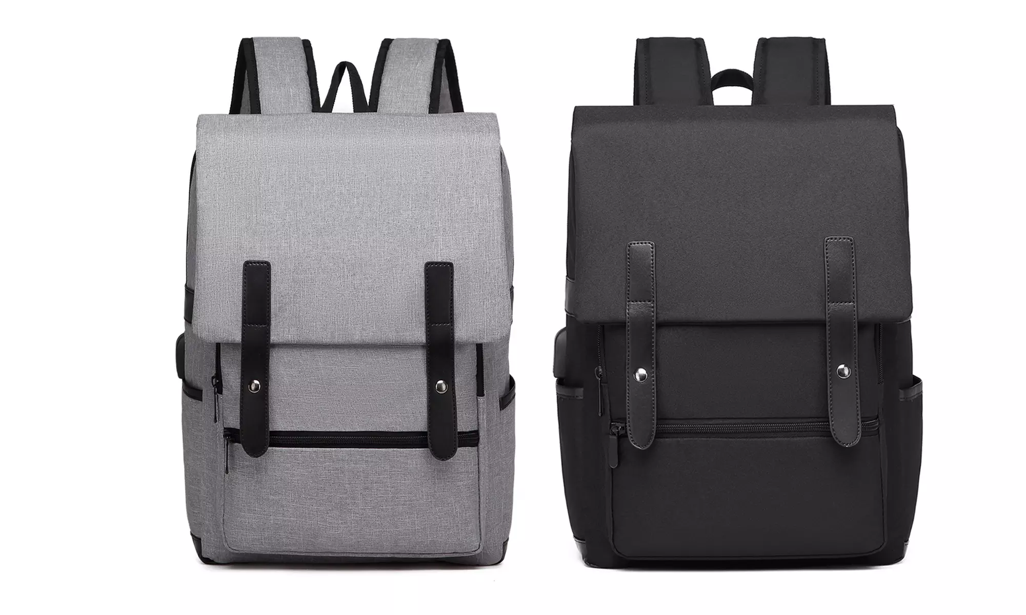 Sac à dos multi-compartiments avec bretelles rembourrées et réglables, coloris au choix - Primary Image