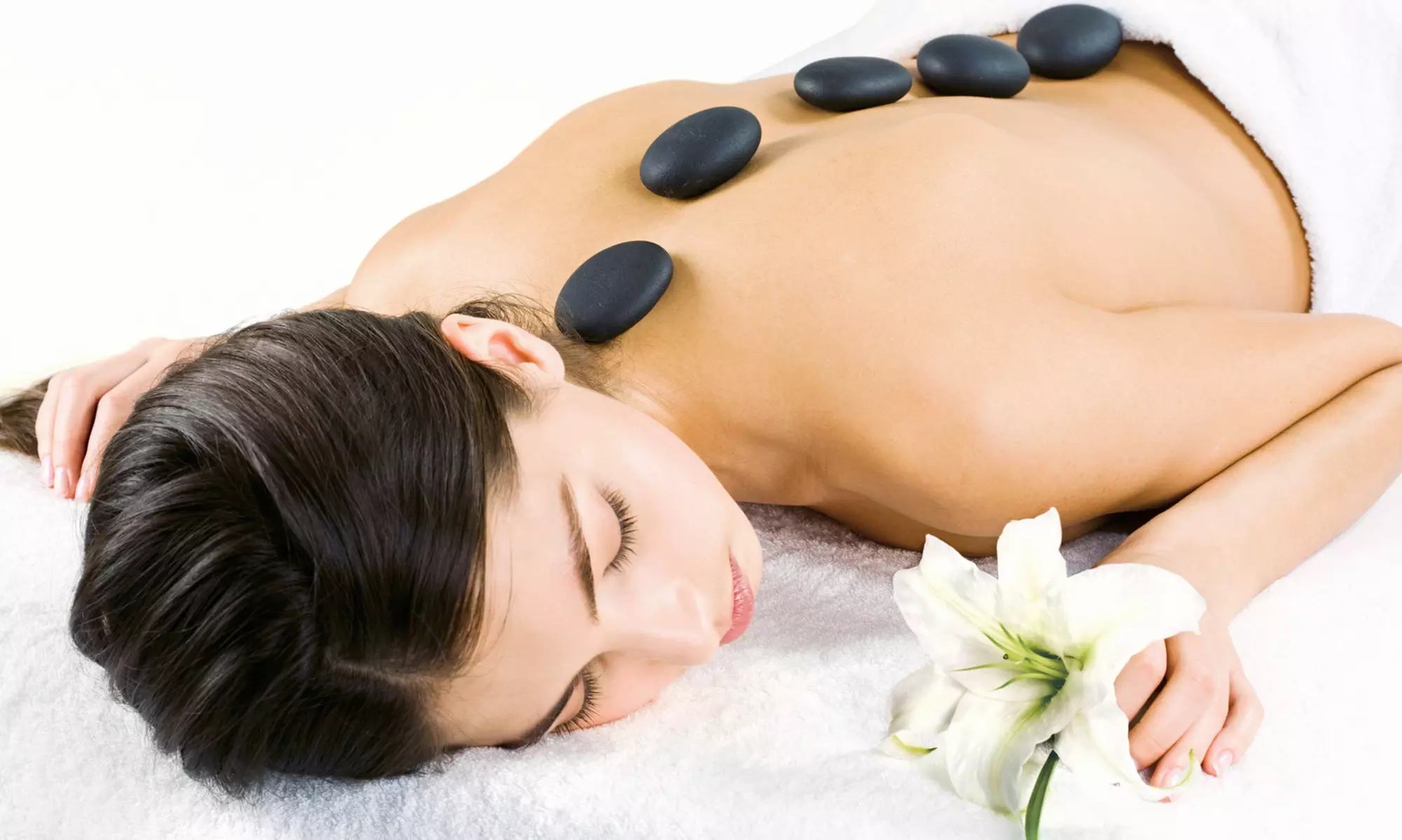 Hot-Stone Massage at My Natural Health Centre (Up to 65% Off). Two Options Available.  - Primary Image