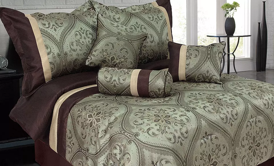 7-Piece Comforter Set. Multiple Styles Available. Free Returns. - Primary Image