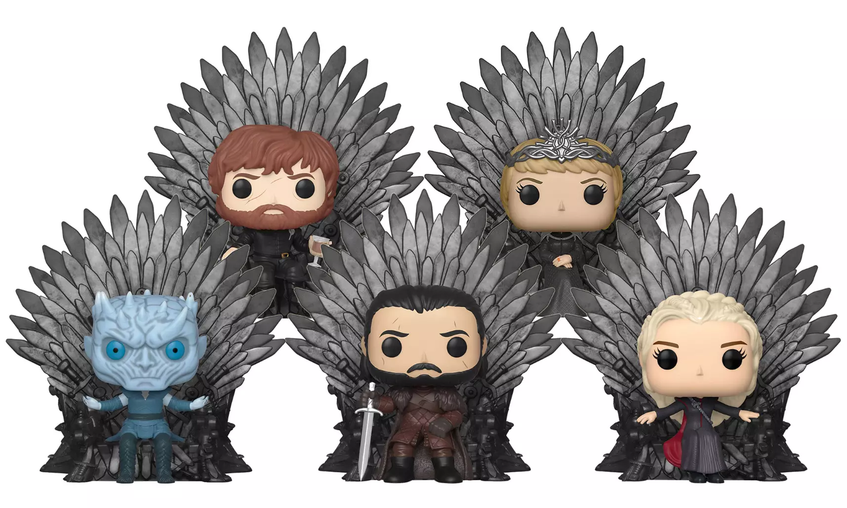Funko Pop! Deluxe: Game of Thrones On Iron Throne - Primary Image