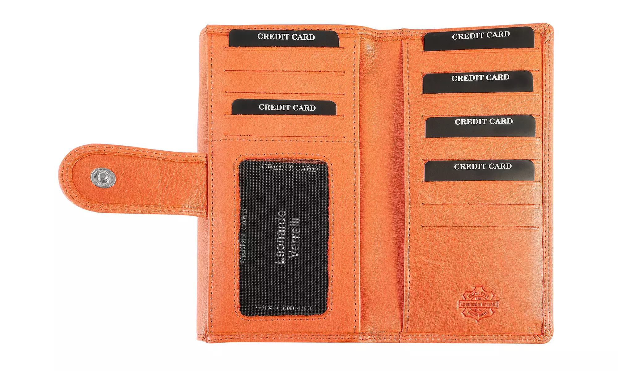 1x oder 2x Leonardo Verrelli Damen-Geldbörse mit RFID-Schutz