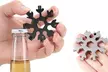 1 ou 2 outils multifonctions 18 en 1, en forme de flocon de neige, coloris au choix - Second Medium