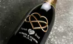 Personalized Wine Gift: Custom Etched Wine Bottles & Gift