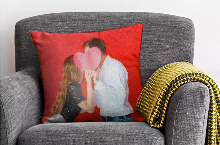 Personalized Plush Photo Pillow by CanvasOnSale (Up to 72% Off)
