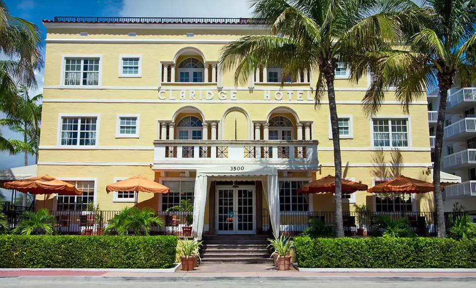 Two-Night Stay for Two in a Standard or Deluxe View Queen Room at The Claridge Hotel in Miami Beach - Primary Image