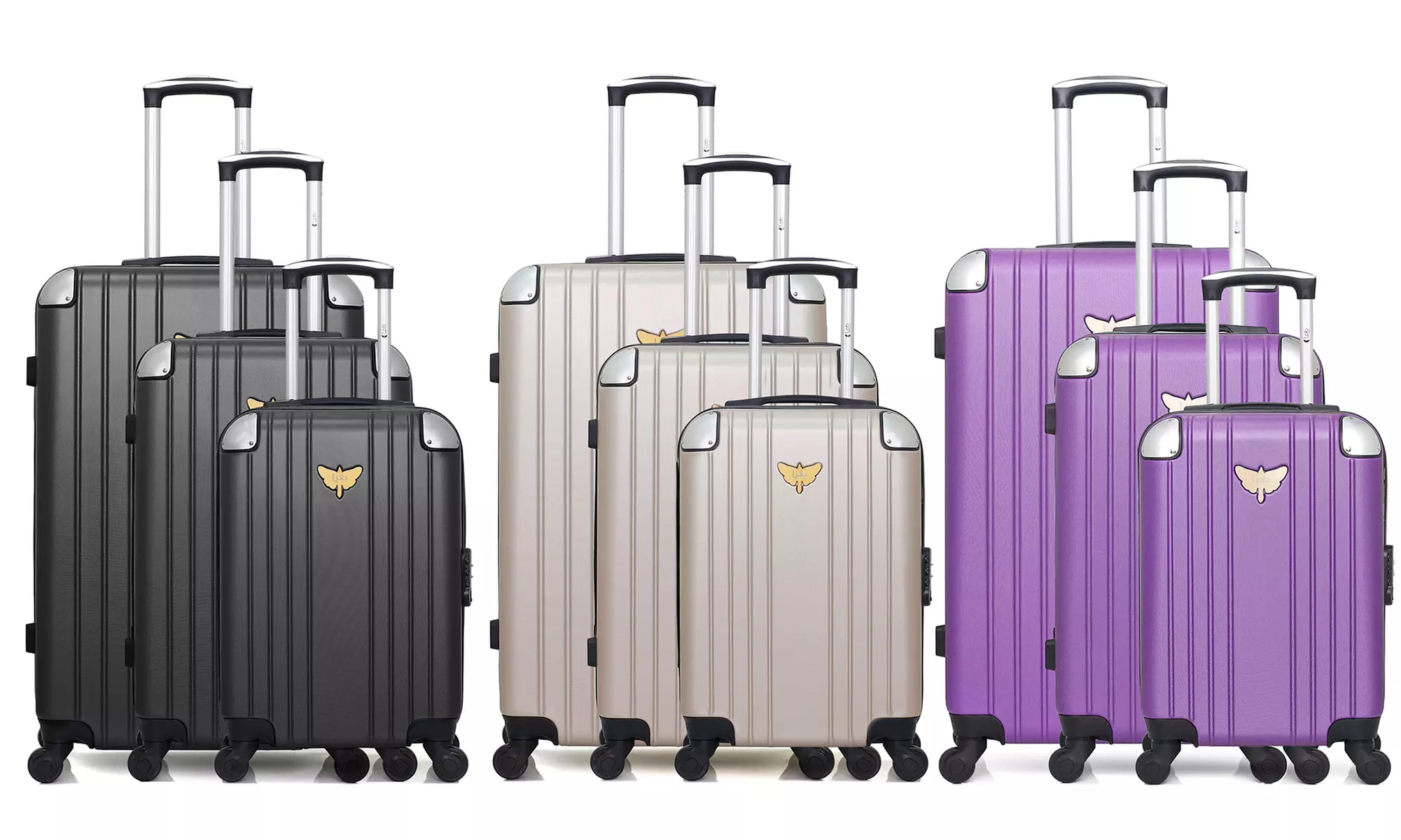 Conjunto de 3 maletas modelo Amelie - Primary Image