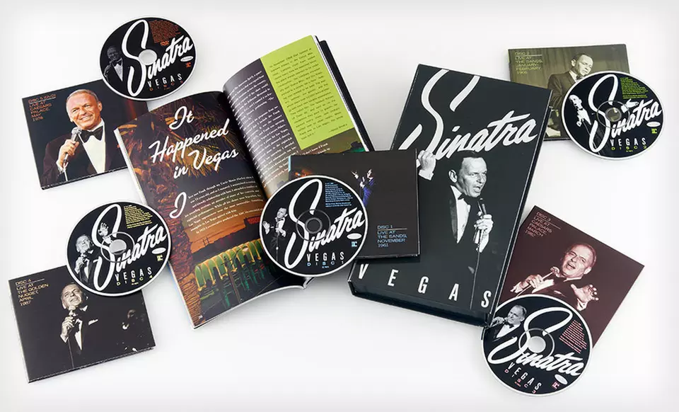 $49.99 for a Frank Sinatra: Vegas CD and DVD Box Set ($79.98 List Price). Free Shipping and Free Returns. - Primary Image