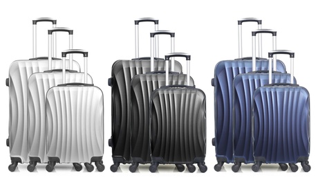 Set di 3 trolley Hero Moscou-A, disponibili in vari colori