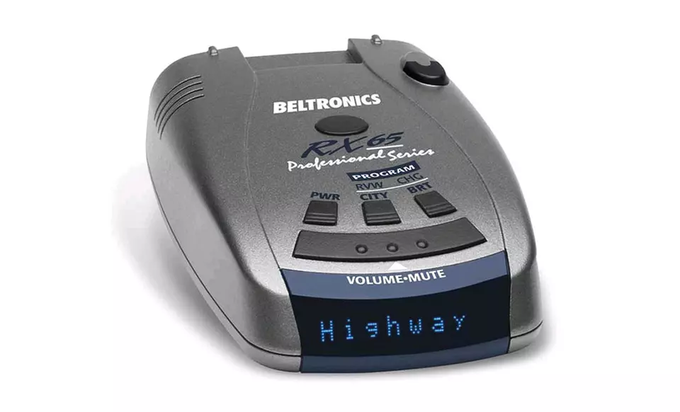 Beltronics RX65 Blue Professional Series Radar/Laser Detector - Primary Image