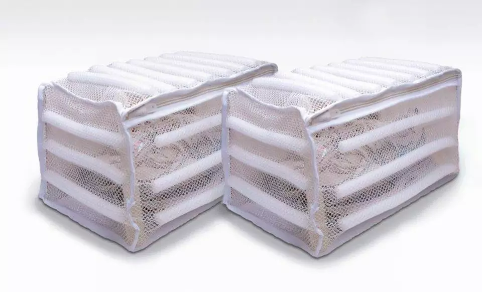 2-Pack of Mesh Shoe-Washer Laundry Bags. Free Returns. - Primary Image