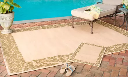 One or Two Safavieh Indoor-Outdoor Rugs (Up to 57% Off). Multiple Styles and Sizes Available. Free Shipping. - Second Medium