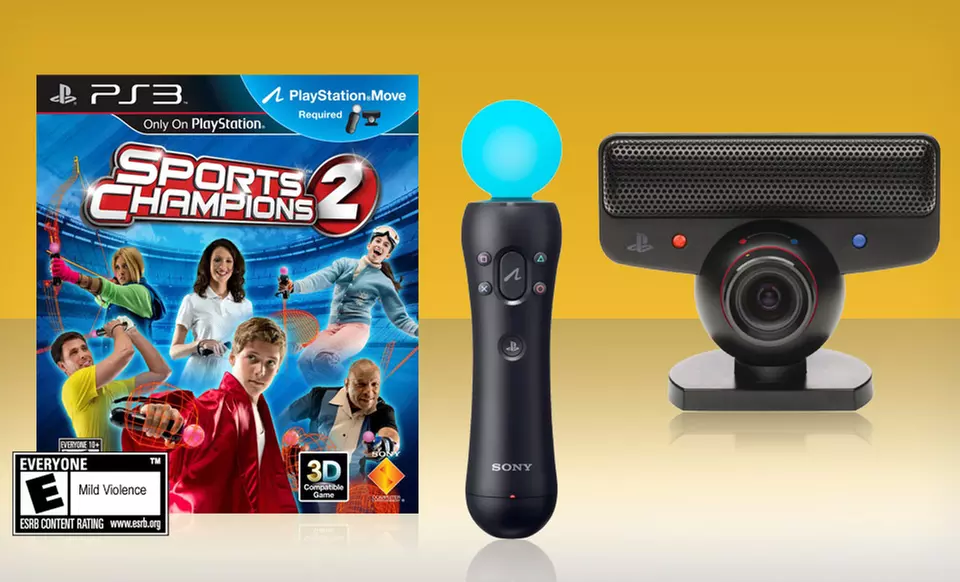 $37.99 for a PS3 Sports Champions 2 Move Bundle ($119.94 List Price). Free Shipping and Returns. - Primary Image