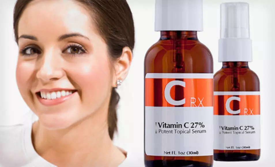 One or Two 1-Oz. Bottles of Vitamin C 27% Potent Topical Serum (Up to 74% Off). Free Shipping. - Primary Image