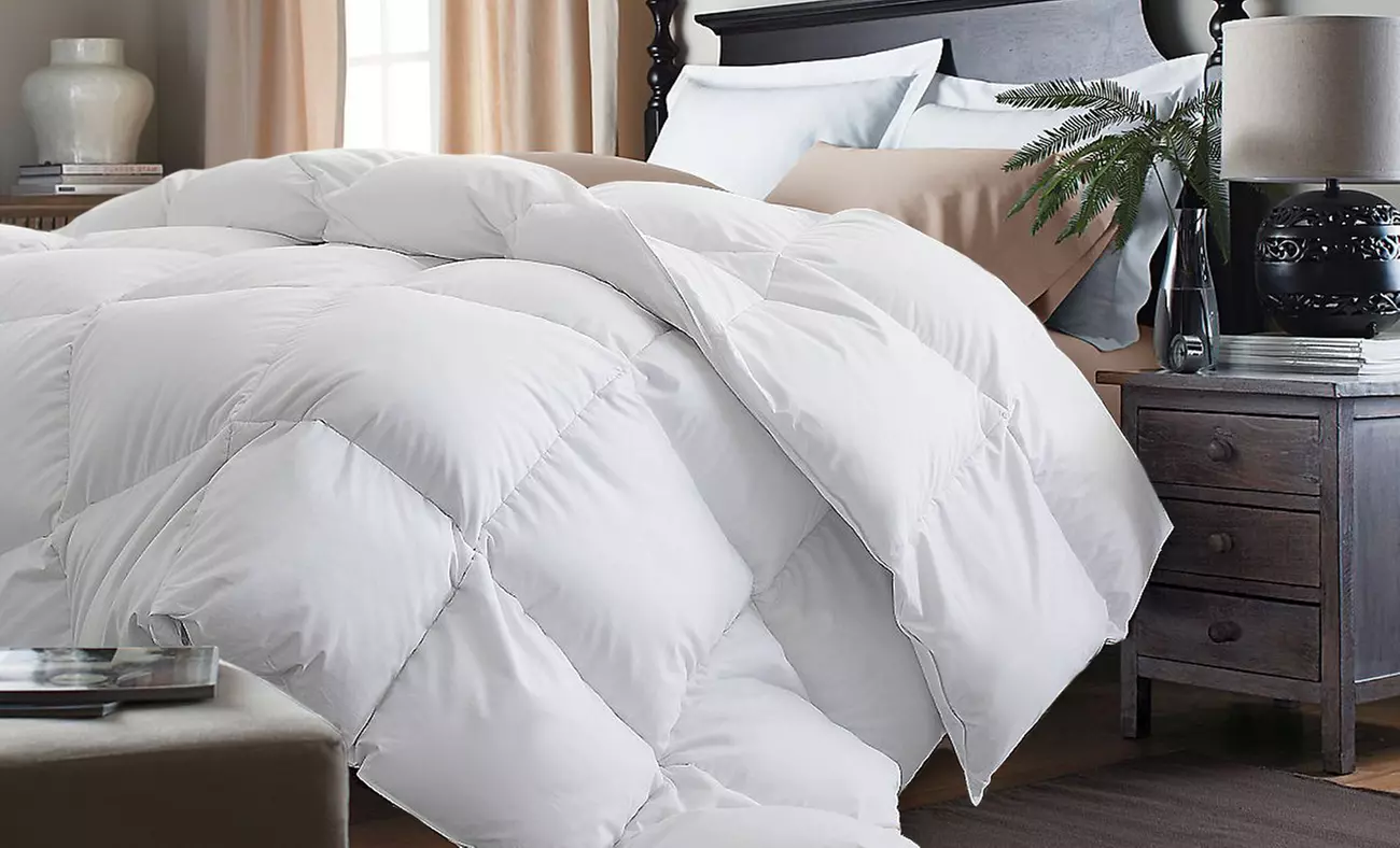 Hotel Grand 1,000-Thread-Count Oversized European Down Comforter from $149.99–$279.99 - Primary Image