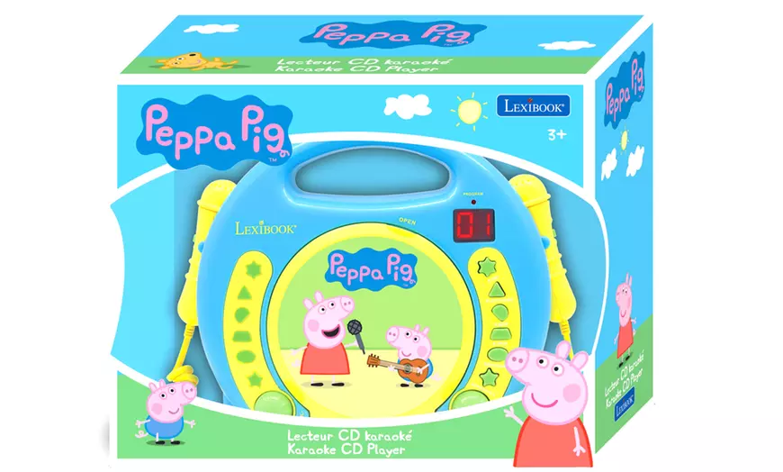Image 2: Lecteur CD Peppa Pig avec micros