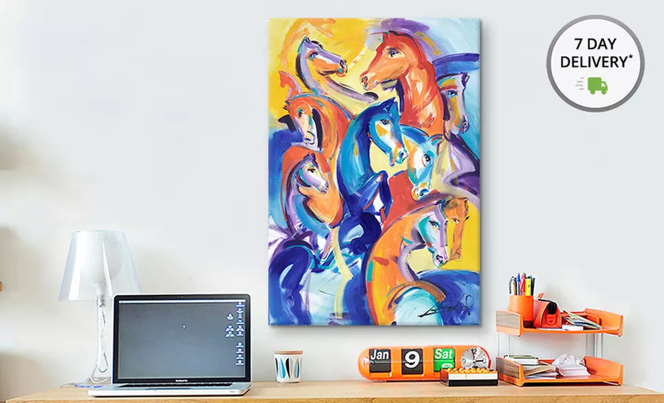 Alfred Gockel Painting on Gallery Wrapped Canvas. Multiple Pieces Available. Free Shipping and Returns. - Primary Image