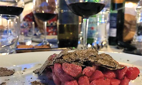 Menu gourmet di 3 o 4 portate con vino per 2 persone al ristorante La Capannina sul Lago (sconto fino a 42%)