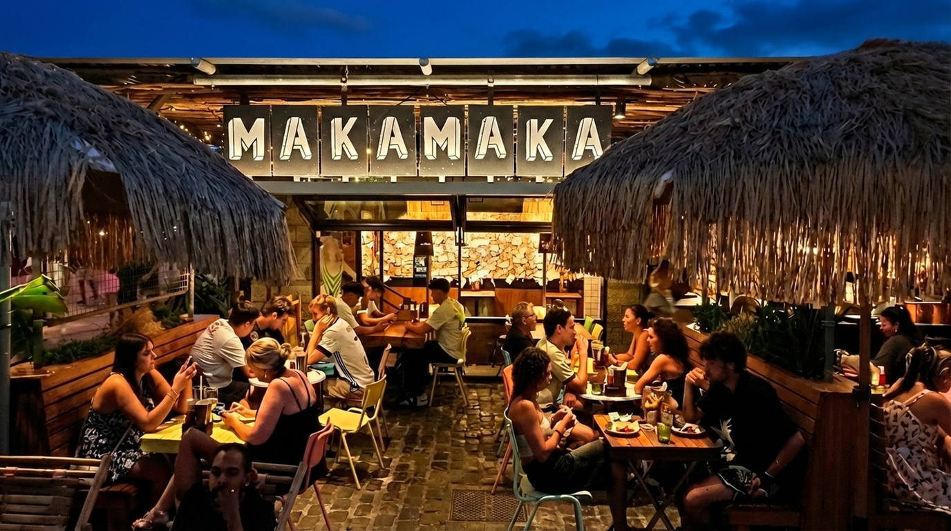 Menú de hamburguesa para 2 personas con opción a cóctel en Makamaka