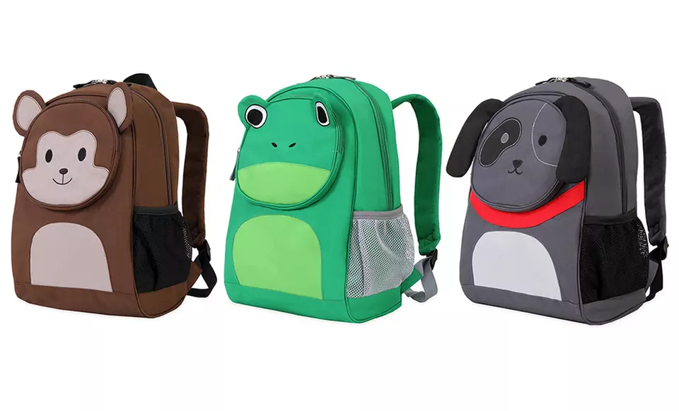 Kids Animal-Shaped Backpacks. Multiple Animal Options Available. - Primary Image