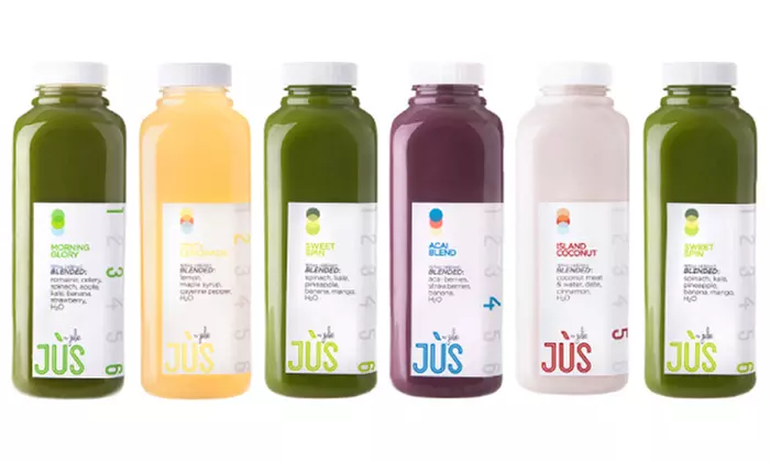 Three-Day Juice Cleanse for One or Two with Shipping Included from Jus by Julie ( 40% Off ) - Primary Image