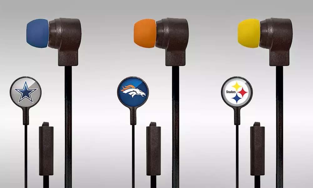 NFL Earbuds with Mic - Primary Image