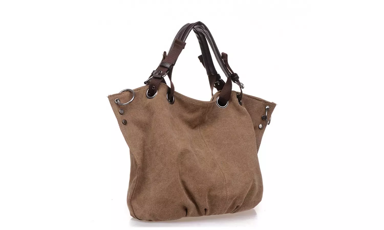 Canvas Shoulder Tote Bag - Second Medium