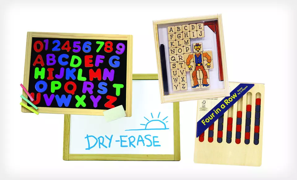 $22 for a Wooden Activity Bundle from Patch Products ($37.97 List Price). Free Shipping. - Primary Image