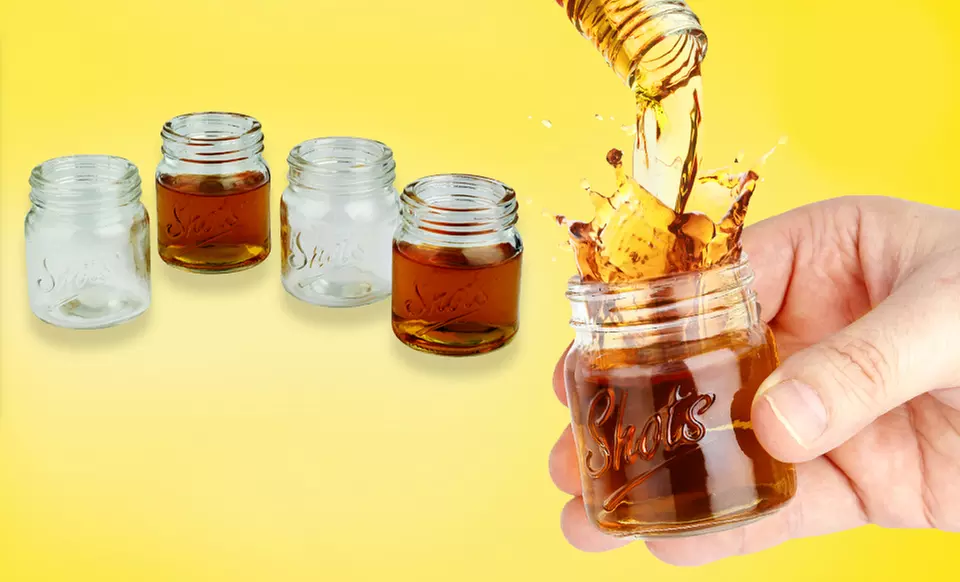 Set of 8 Mason Jar Shot Glasses - Primary Image