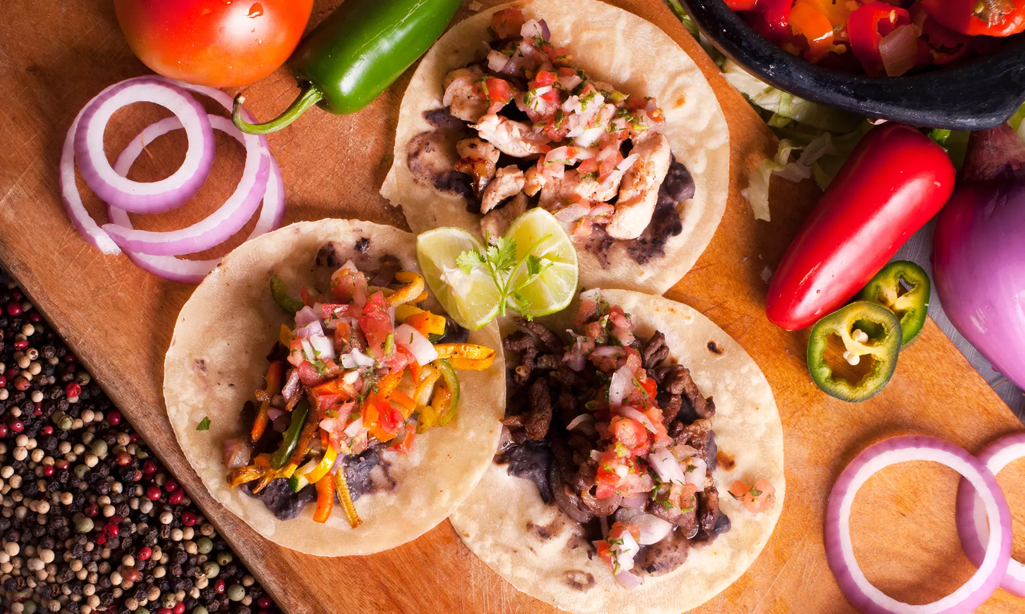 $15 for $30 Worth of Mexican Food and Margaritas for Two or More at The Drunken Taco - Primary Image