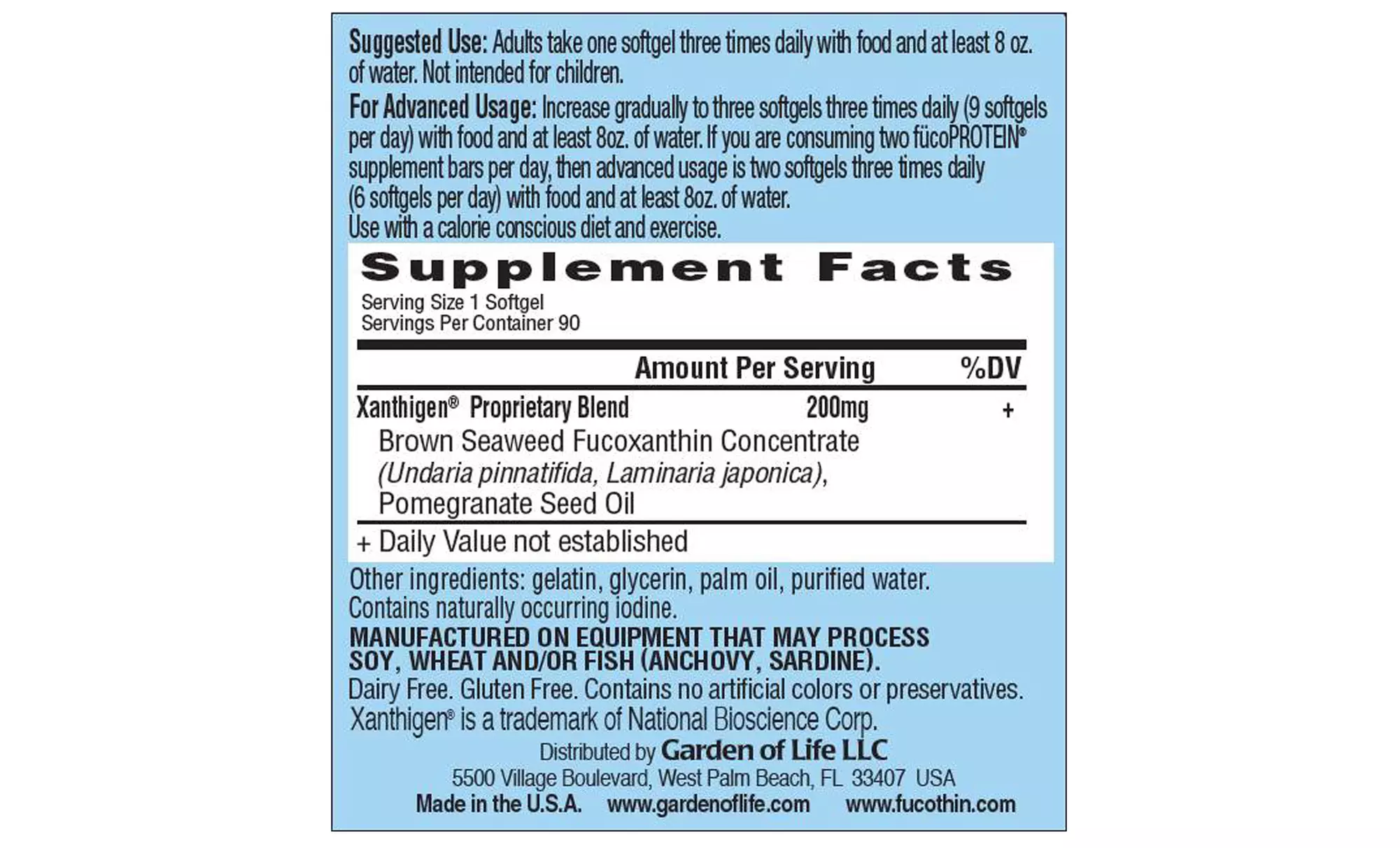 90-Count Garden of Life FücoThin Weight-Loss Dietary Supplement - Second Medium