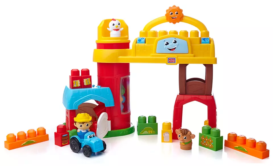 Mega Bloks First Builder Bobby Barn Musical Farm Play Set - Second Medium