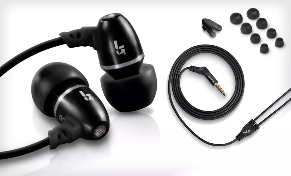 $29 for Two Sets of JLab Audio J5M Earbuds ($119.90 List Price). Seven Options Available. Free Shipping and Returns. - Second Medium