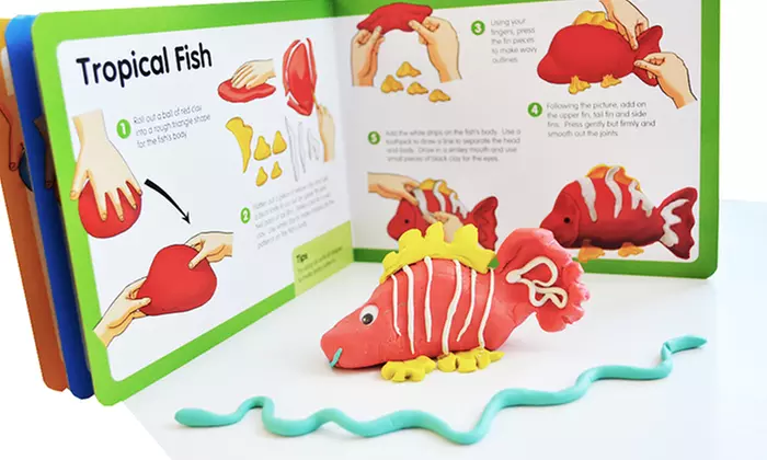 4-Pack of Clay Modeling Kits - Second Medium