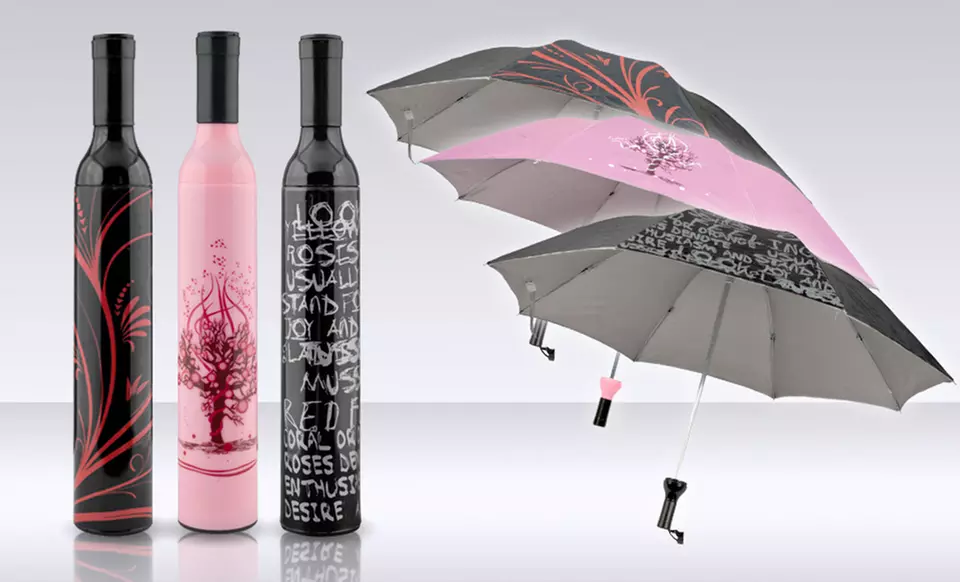 Wine Bottle Umbrella - Primary Image