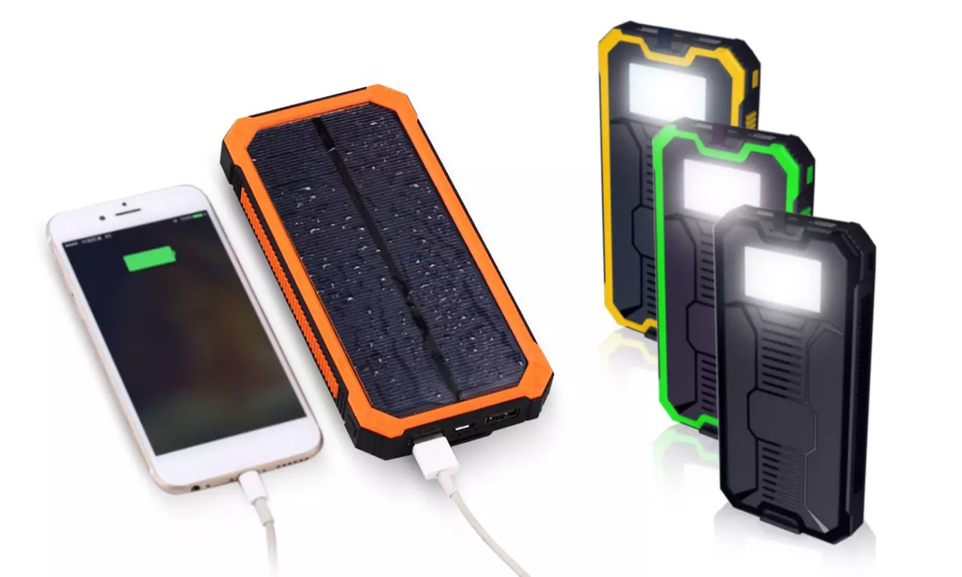 Batteries de secours solaire / Étanche et résistant aux chocs et l'humidité / 15000mAh - Primary Image