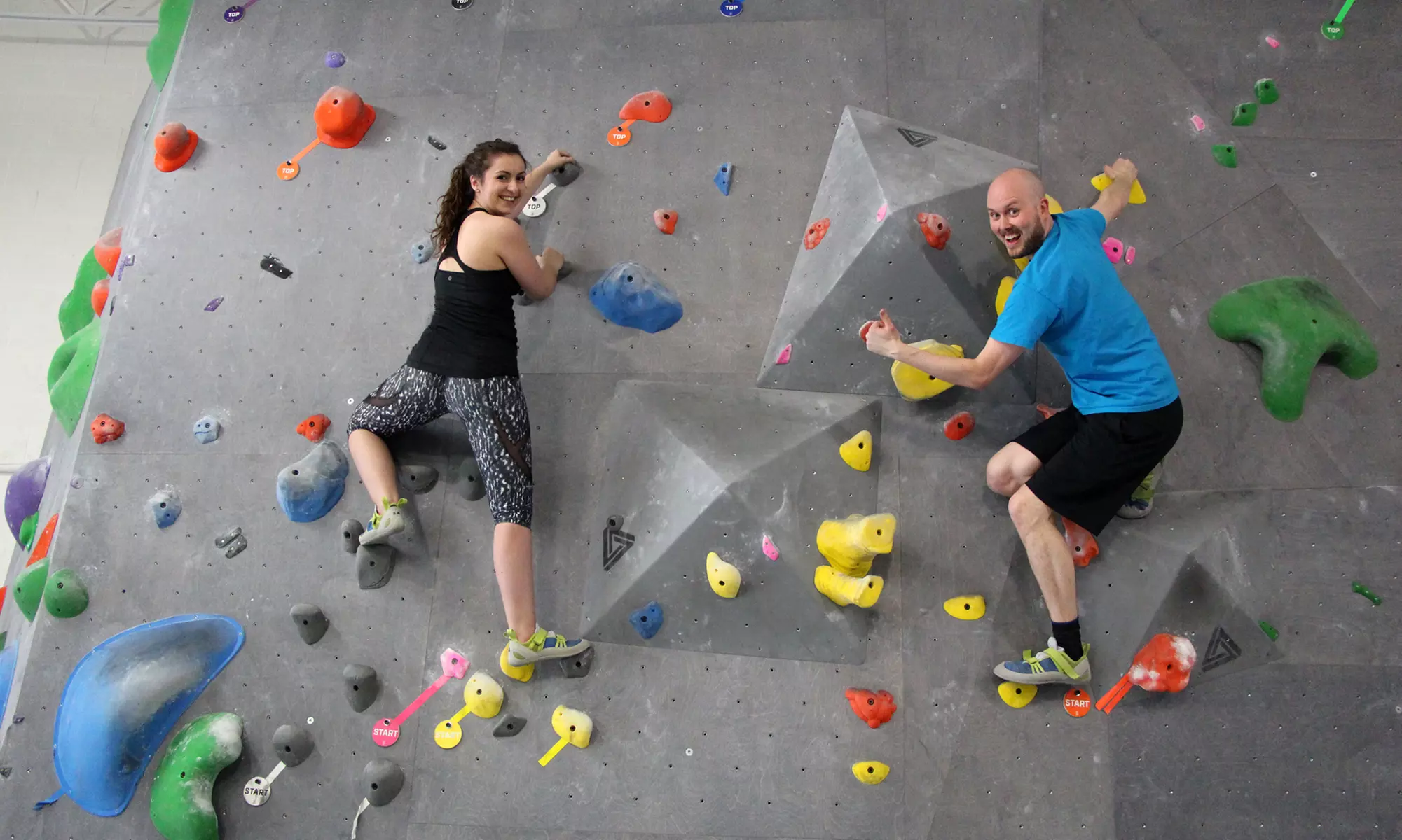 Climbing Package at Up The Bloc (Up to 59% Off). Three Options Available. - Primary Image