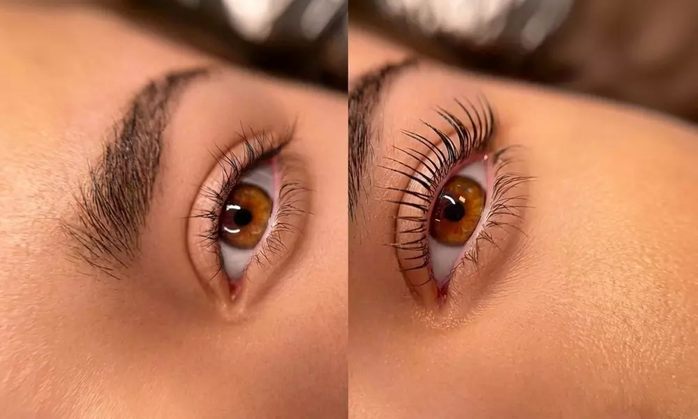 Lifting de pestañas con opcíon a tinte, diseño y depilacion de cejas