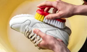Basic Sneaker Cleaning Service or Deluxe Sneaker Cleaning & Repair Package at Sneaker Care by Stalwart Co