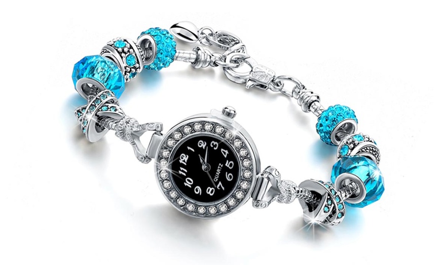 Image 5: Women's Bead Charm Watch