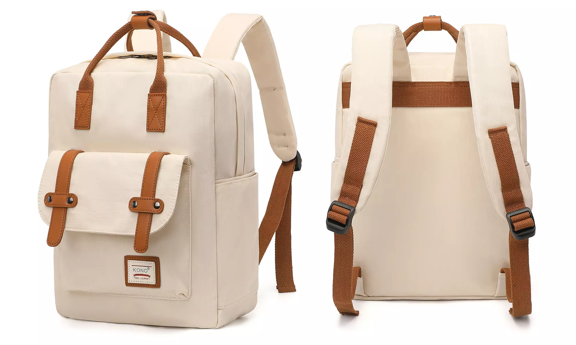 Mochila de viaje hecha de tejido impermeable espaciosa y versátil