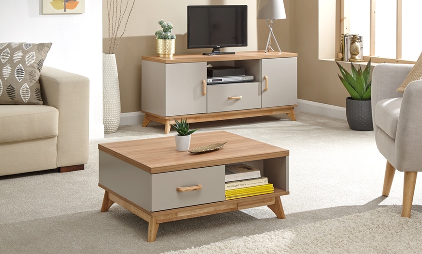 Image 7: Nordic Living Room Furniture