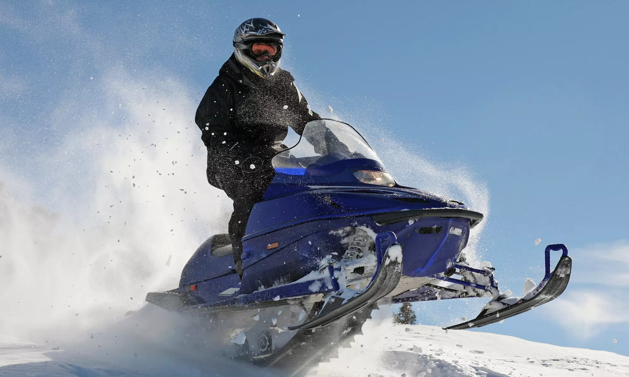 Snowmobile Rental for Two with Optional Snowshoe Rental at Blue Mountain Activities (Up to 48% Off) - Primary Image