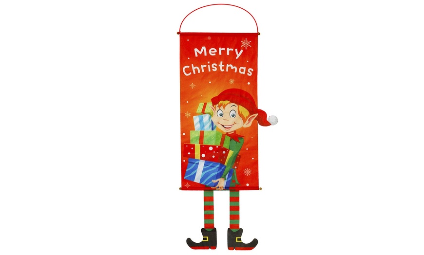 Image 7: Merry Christmas Hanging Banner