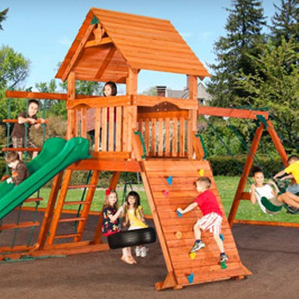 groupon wooden playhouse