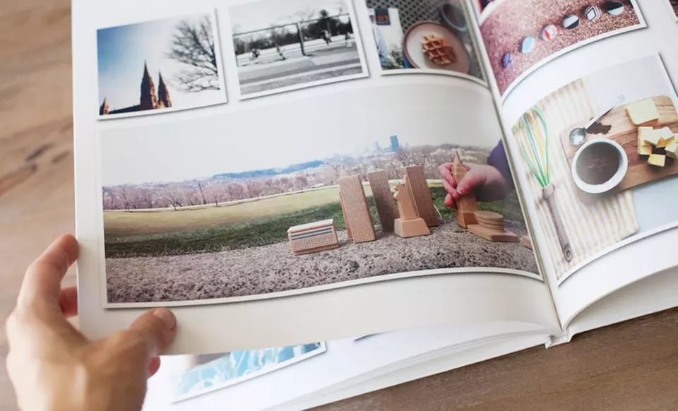 11"x9" or 14"x11﻿" Classic 20-Page Hardcover Photo Book from Picaboo (75% Off). Free Shipping.﻿  - Primary Image