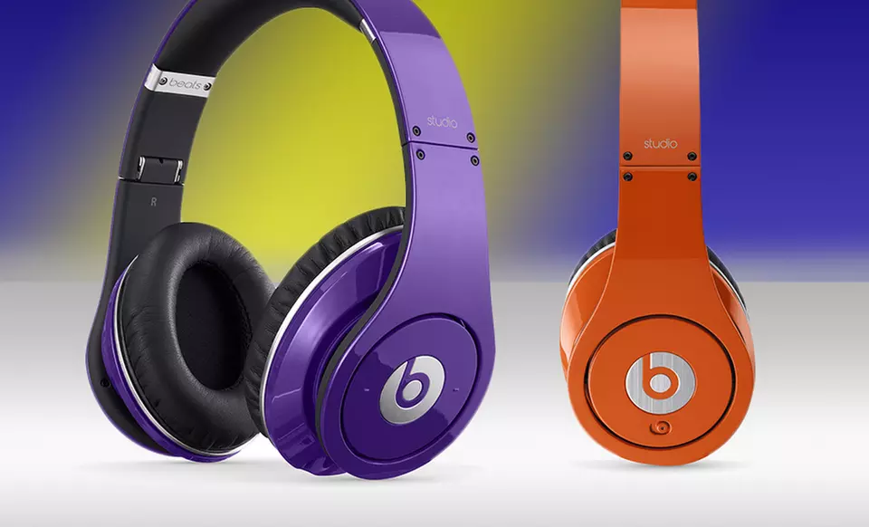 Studio Beats by Dre on sale in Purple