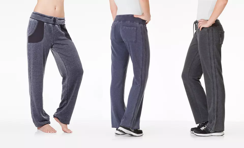 Marc New York Women's Performance Fleece Workout Pants. Multiple Styles Available. - Primary Image