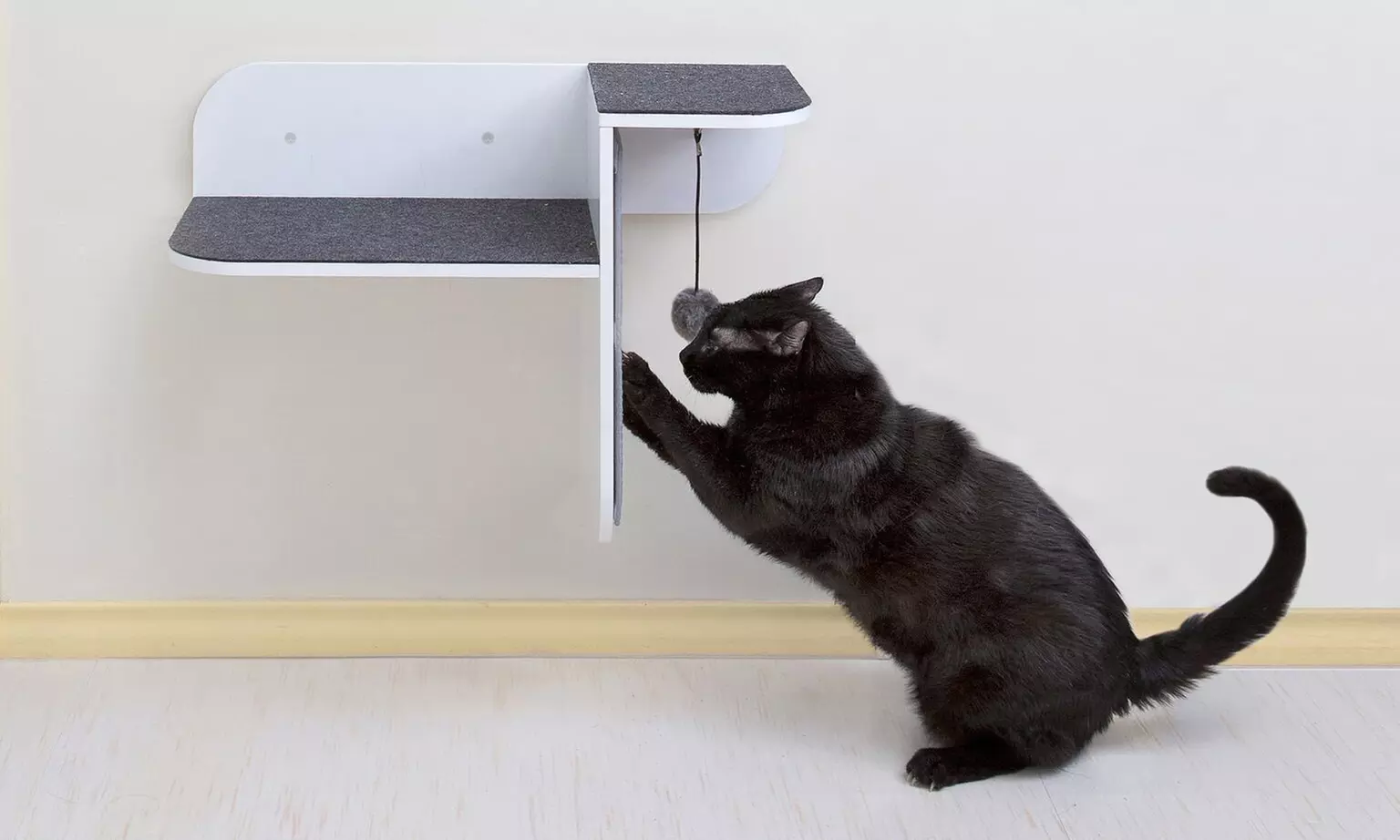 Primetime Petz Hauspanther Wall-Mounted Cat Perch - Second Medium