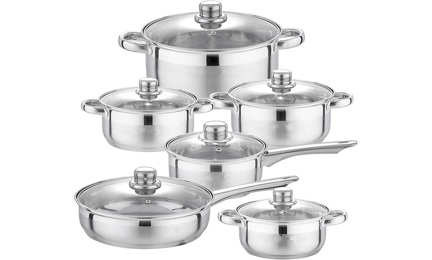 Image 4: Batterie de cuisine 12 pièces inox Royalty Line