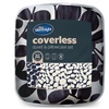 Image 12: Silentnight 10.5 Tog Leaf Print Reversible Coverless Duvet Set